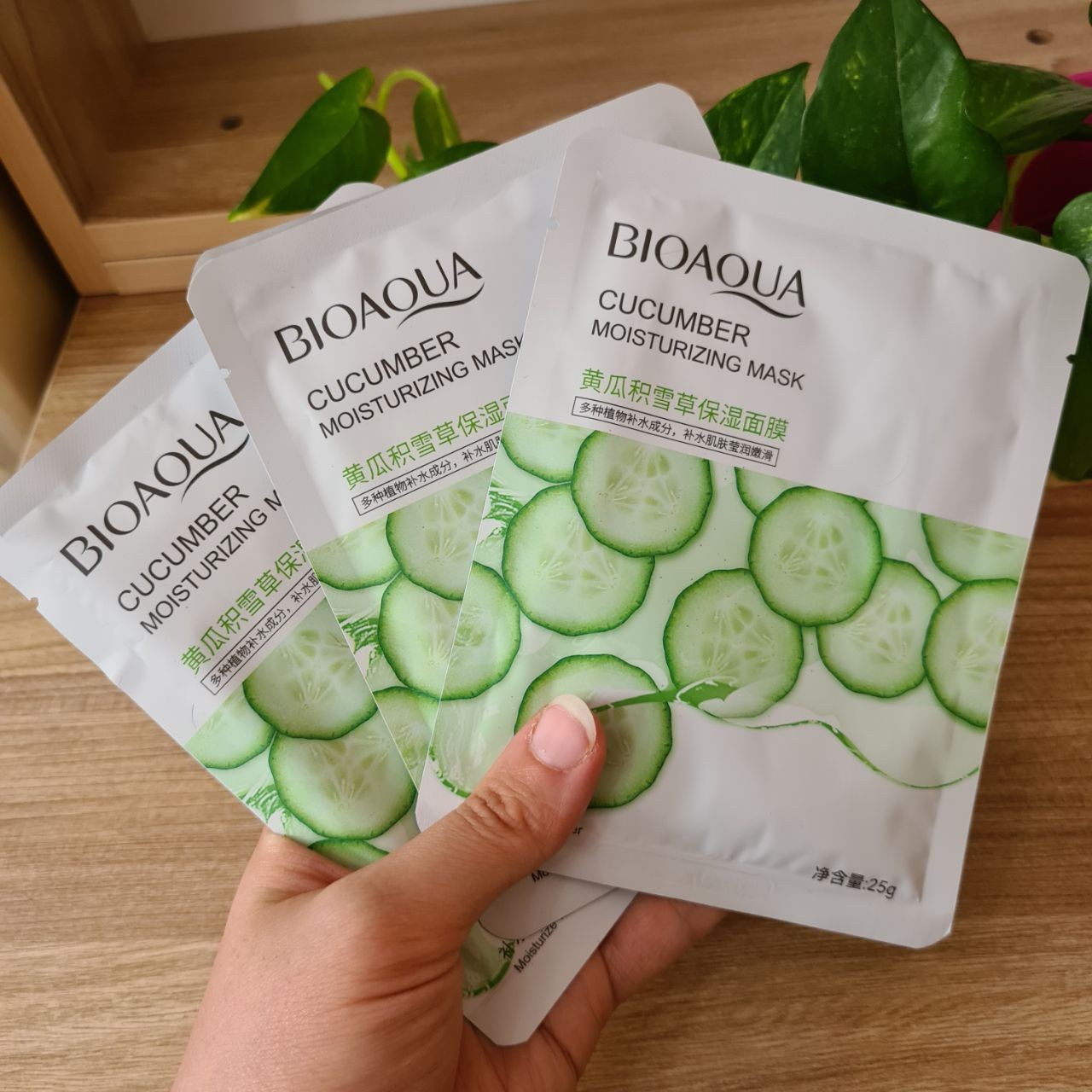 ماسک ورقه ای صورت خیار