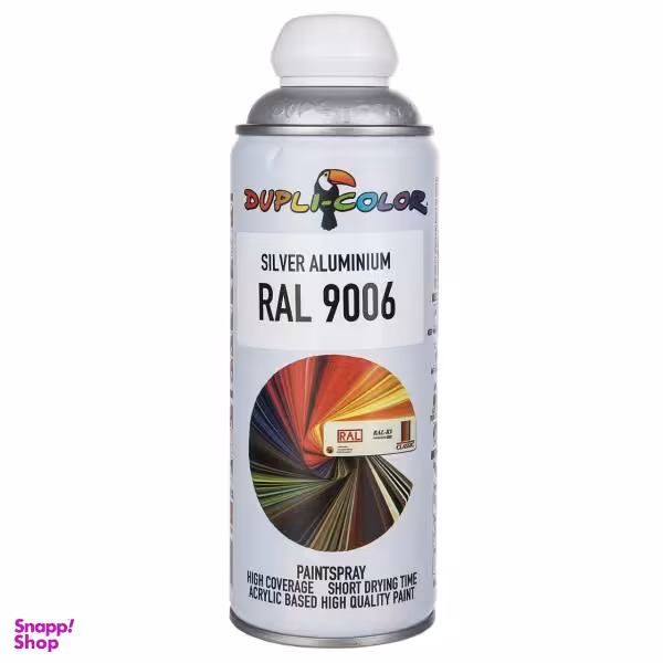 اسپری رنگ نقره ای دوپلی کالر مدل RAL 9006 حجم 400 میلی لیتر