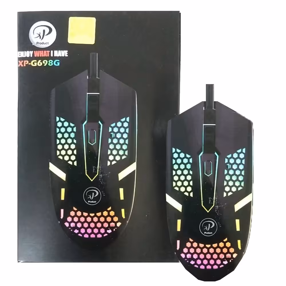 ماوس ایکس پی  مدل XP-G698G موس باسیم XP-698