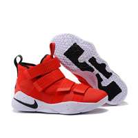 کفش بسکتبال حرفه ای نایک لبرون قرمز Nike LeBron Soldier 11 Red