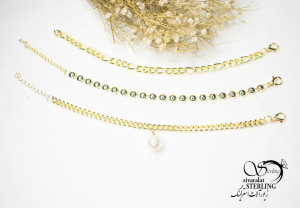 پک دستبند طرح طلا کد 5756