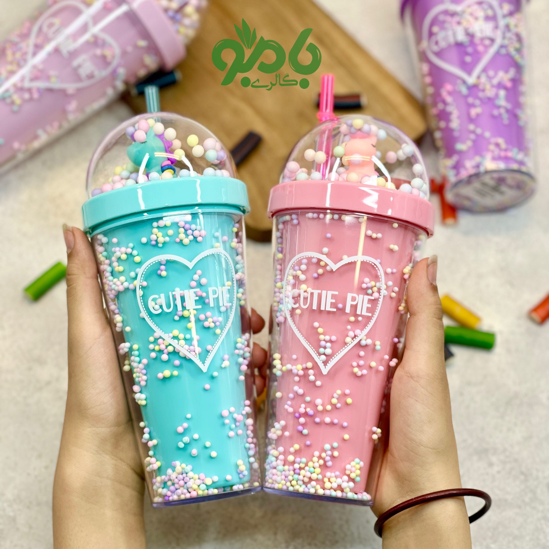 ماگ اسموتی یونیکورن قلبی