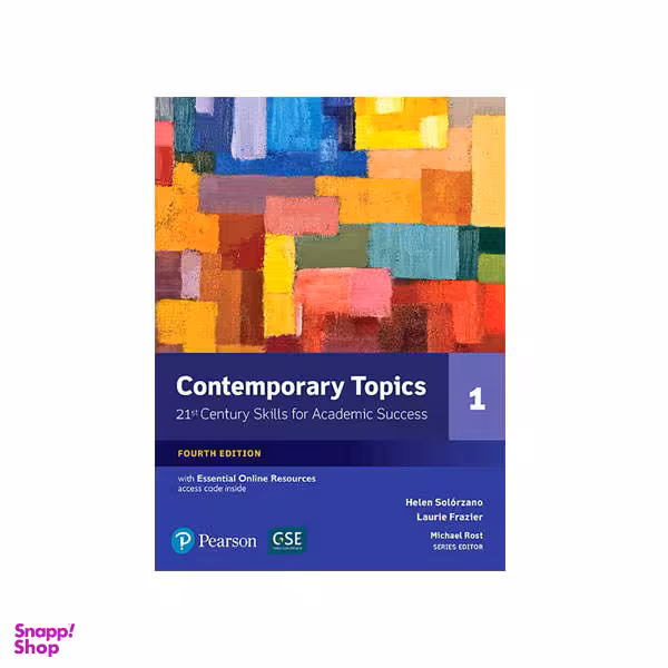 کتاب Contemporary Topics 4th 1 / اثر جمعی از نویسندگان انتشارات Pearson