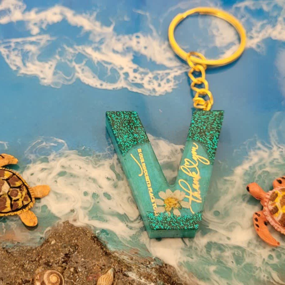 حروف انگلیسی رزینی