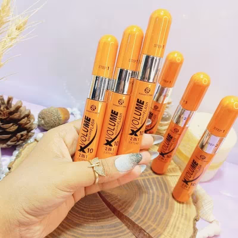 ریمل ریمل دو فرچه ریمل دومرحله ای 