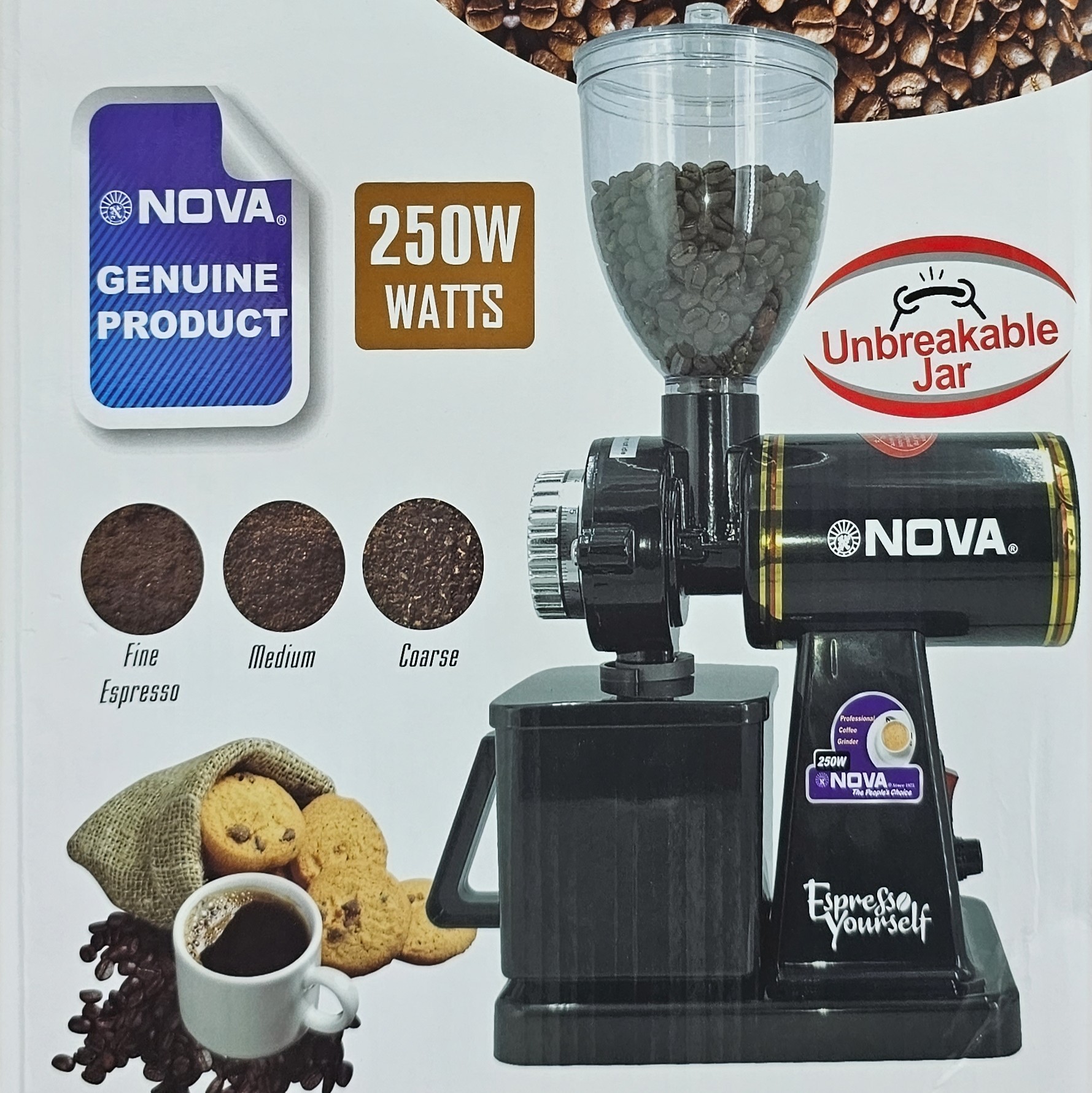 آسیاب قهوه نوا مدل NM-3660CG