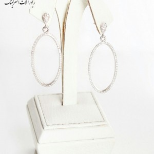 گوشواره نقره طرح استایلیش کد3063