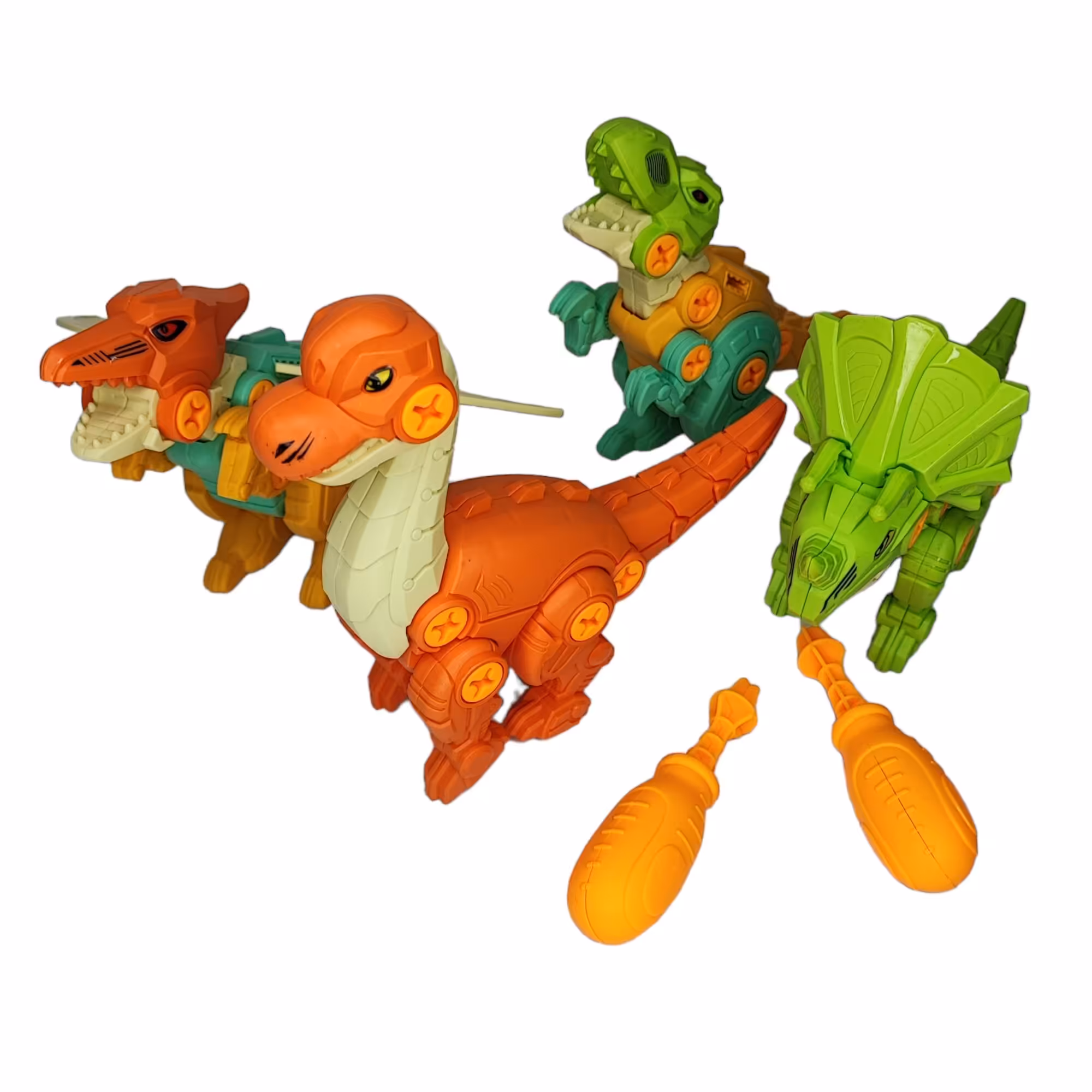 بازی فکری و ساختنی دایناسور نشکن 