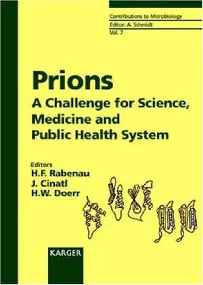 [PDF] دانلود کتاب Prions - A Challenge For Science, Medicine And Public Health System, 2001