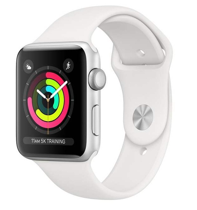 ساعت مچی هوشمند اپل واچ 3 38 میلیمتر با بند سفید