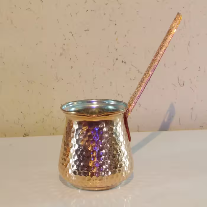 قهوه جوش مسی 9سانتی 