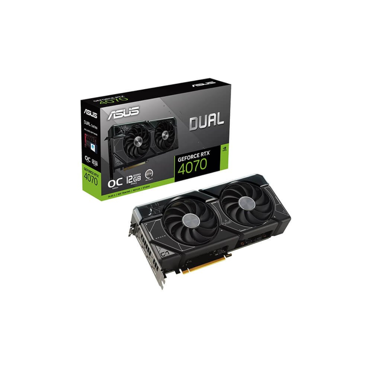 کارت گرافیک ASUS GeForce RTX 4070 OC Edition (12GB)