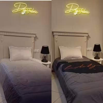 لحاف یک نفره طرح میکی موس و طیفی طوسی