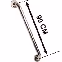 دستگیره کمکی ثابت کروم 90 سانت