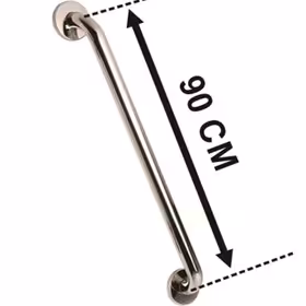 دستگیره کمکی ثابت کروم 90 سانت