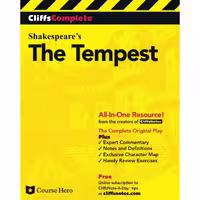 کتاب زبان اصلی CliffsComplete The Tempest اثر جمعی از نویسندگان انتشارات تازهها