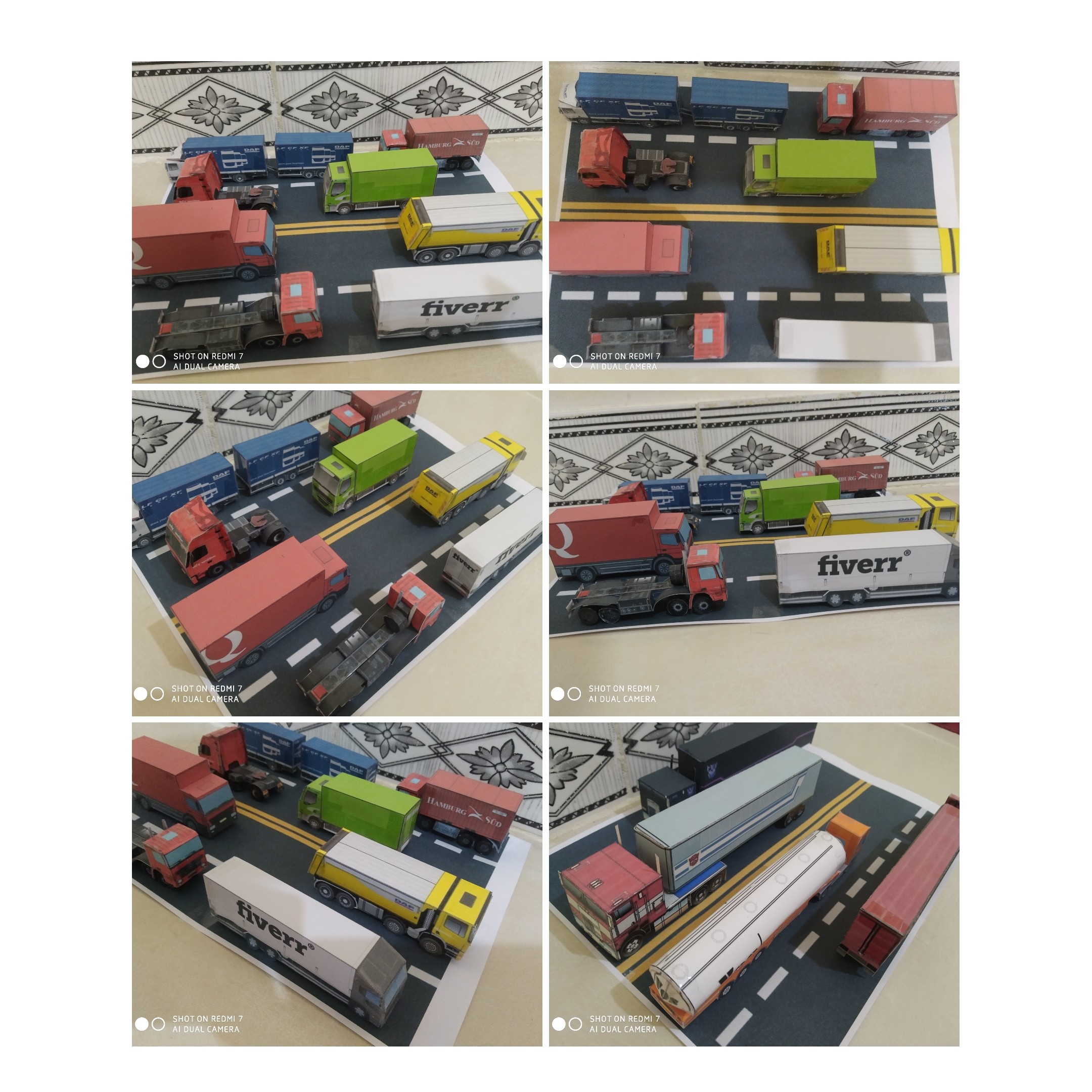 کیت ساخت ماکت ماشین سنگین
