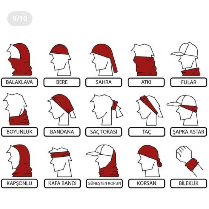 دستمال سر و گردن