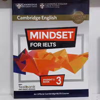 کتاب زبان مایندست فور آیلتس Cambridge English Mindset For IELTS 3 برای آمادگی آزمون آیلتس به همراه CD