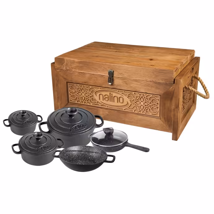 سرویس پخت و پز 9 پارچه نالینو مدل Dio