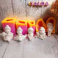 قالب سیلیکونی ست پنج تایی شازده کوچلو 