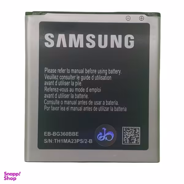 باتری موبایل کد EB-BG360BBE ظرفیت 2000 میلی آمپر مناسب برای گوشی موبایل سامسونگ Galaxy J2 غیر اصل