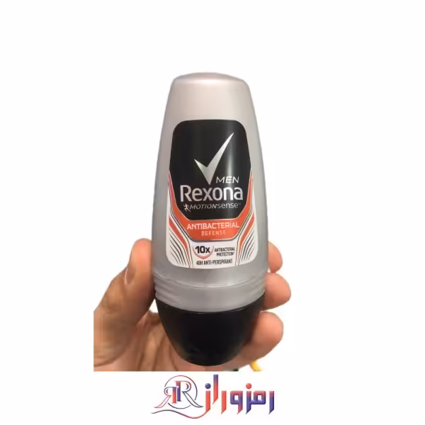 رول ضد تعریق مردانه رکسونا مدل antibacterial حجم 50 میل