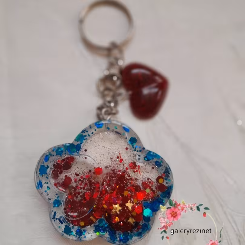 جاکلیدی آکواریومی متحرک زیبا