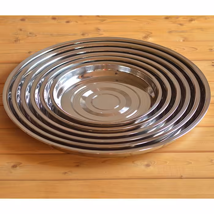 سینی استیل 7 سایز هندی