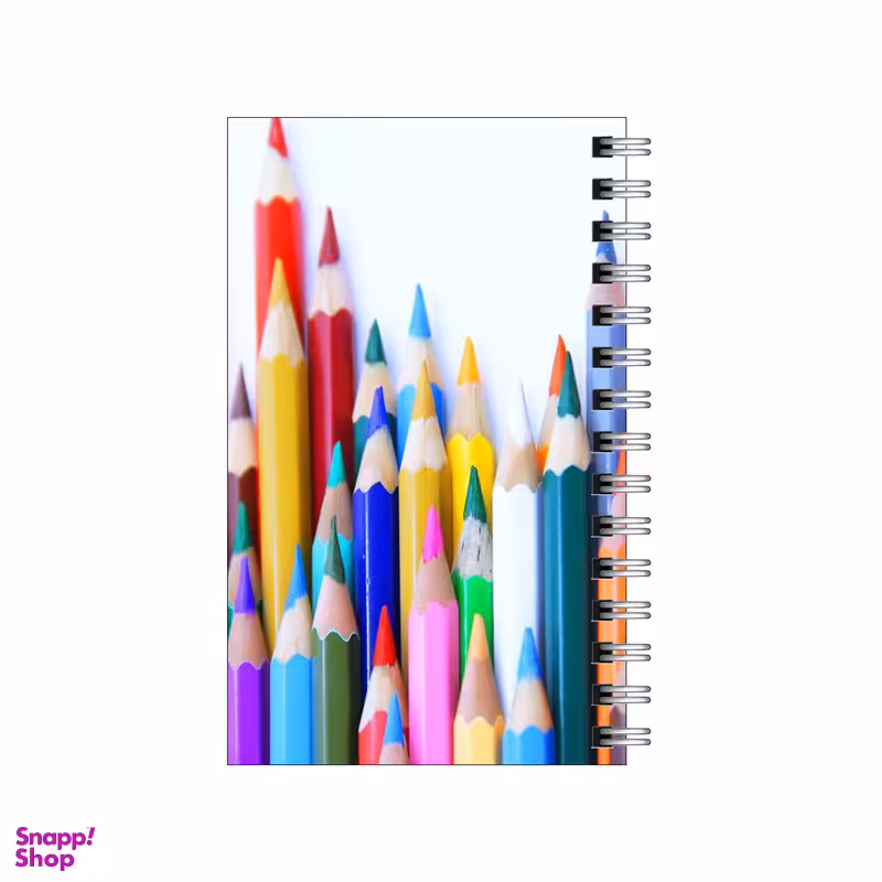 دفترچه یادداشت مدل to do list طرح مداد رنگی ها کد 2599224