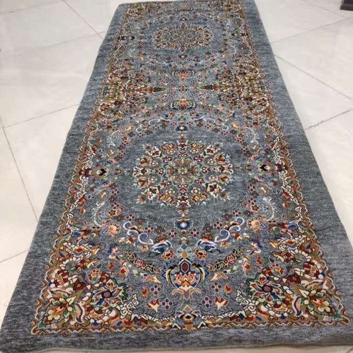 تشک سنتی کناره اتاقی مخمل  شاه نشین  زیپ دار قابل شستشو کیفیت عالی