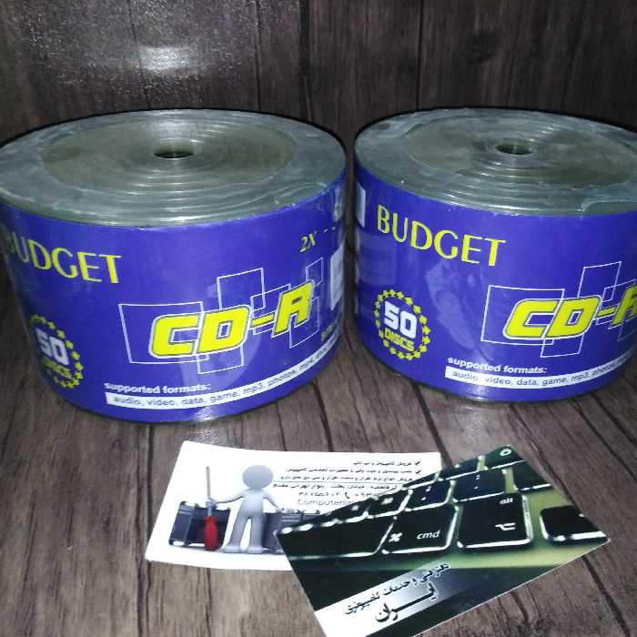 سی دی خام باجت مدل CD-R بسته 50 عددی

