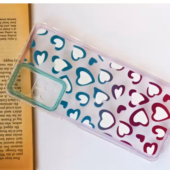 قاب موبایل قلبی ریز