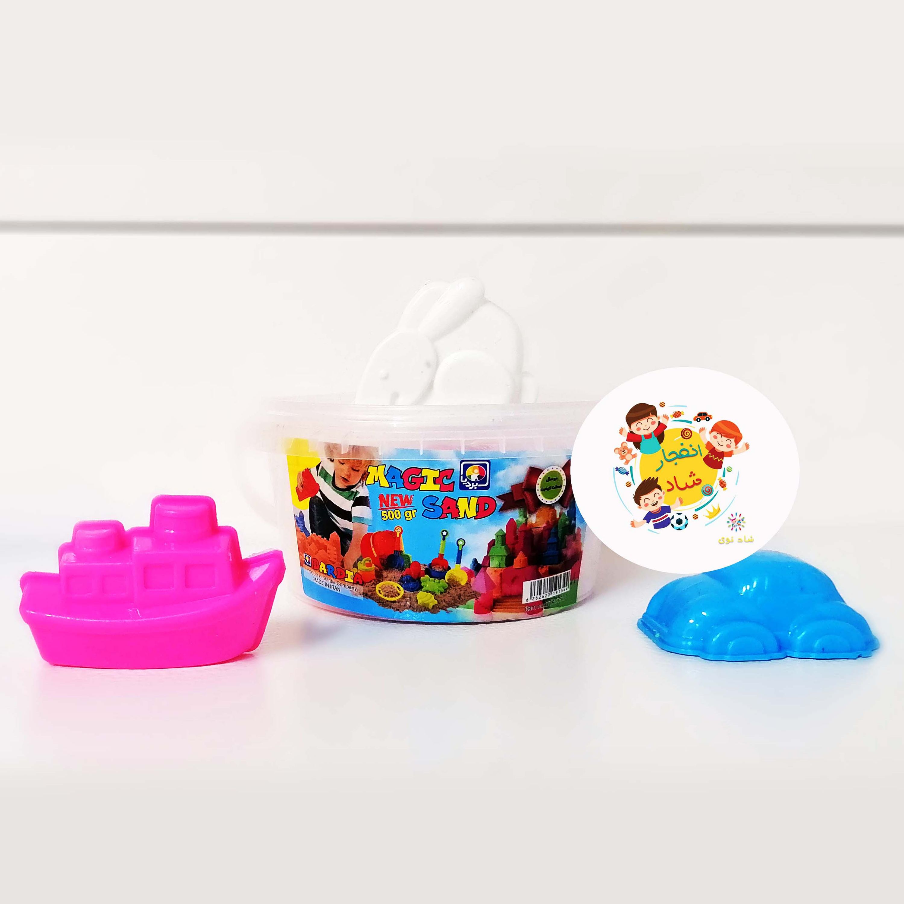 بازی فکری شن جادویی 500 گرمی (سدای شاد)