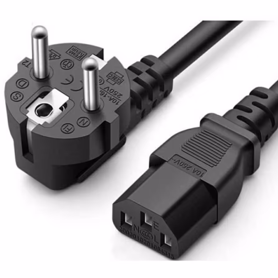 کابل پاور جایی ساز و کامپیوتر سه پین 