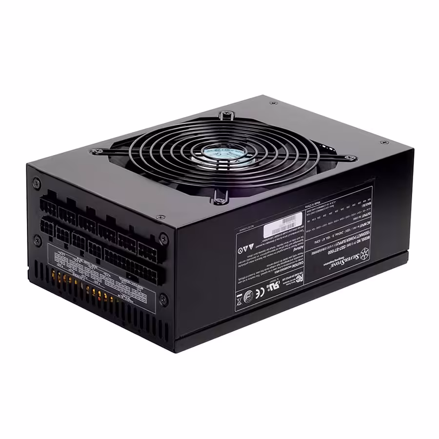 قیمت و خرید پاور کامپیوتر 1500 وات تمام ماژولار سیلوراستون مدل SST-ST1500 | یاس ارتباط