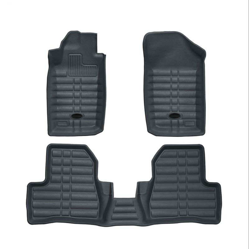 کفپوش سه بعدی چرمی 206 صندوقدار  بابل کارپت  (اصلی) طوسی