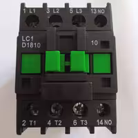 کنتاکتور سه فاز  18آمپر ام اند اس مدل   LC1D1810 بوبین 220ولت