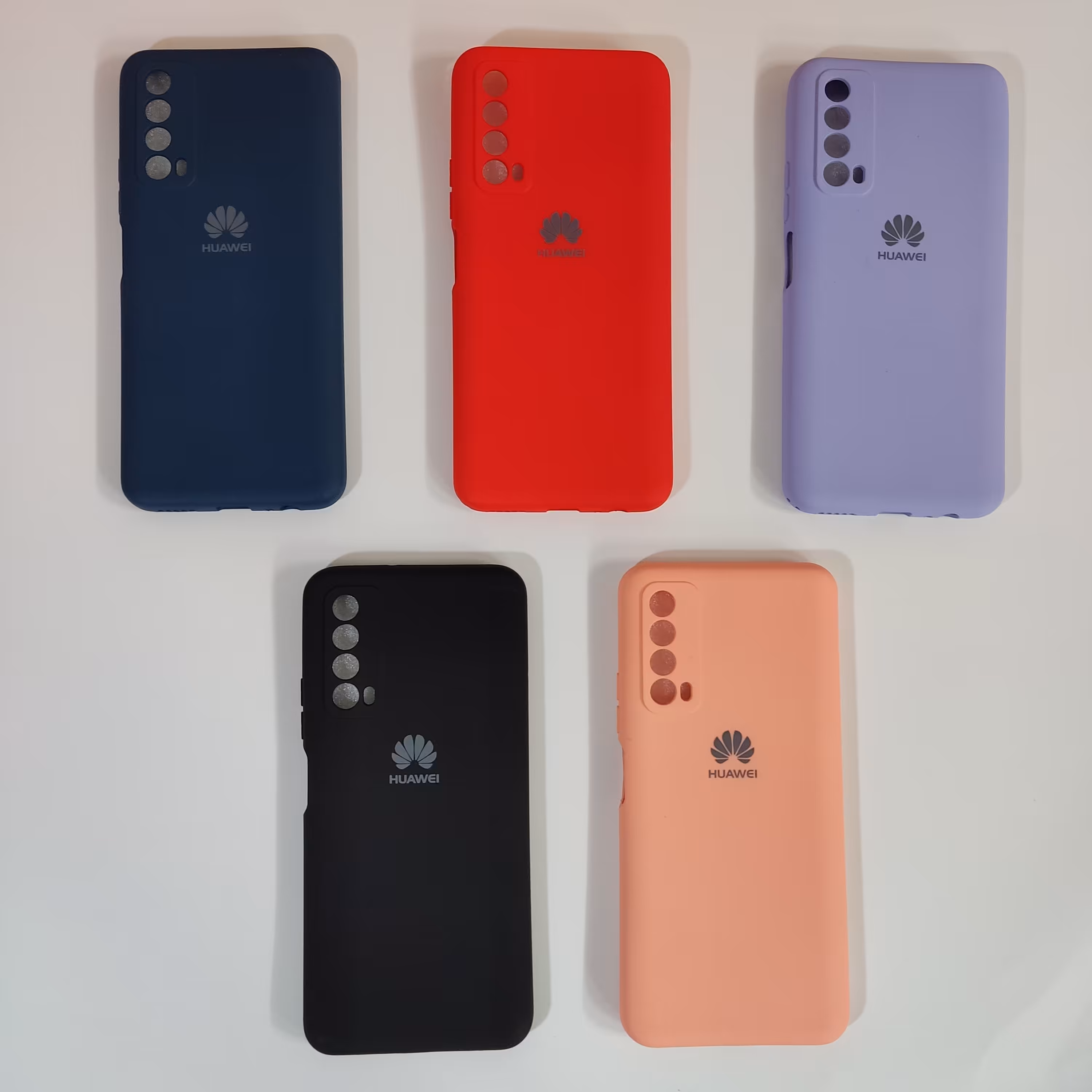 کاور(قاب) سیلیکونی گوشی هوآوی Y7A رنگ آمیزی متنوع