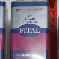 روغن موتور فیتال slتحت لیسانس امارات  در حجم 4 لیتر  10w40