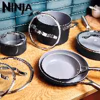 سرویس قابلمه قرن از برند نینجا مدل NeverStick ceramic pro