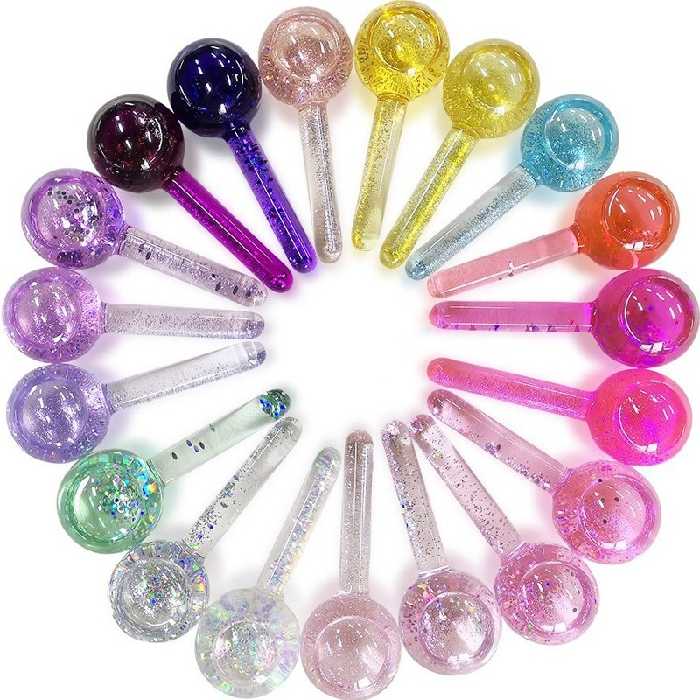 ماساژور گوی یخی یا آیس رولر توپی 2 عددی ساده و اکلیلی