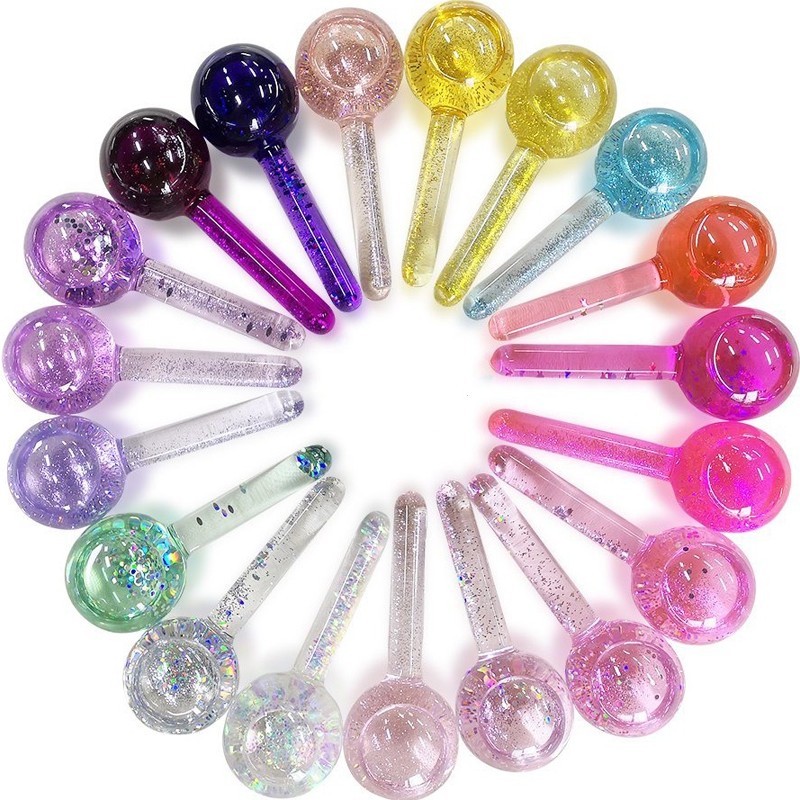 ماساژور گوی یخی یا آیس رولر توپی 2 عددی ساده و اکلیلی