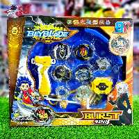 فرفره انفجاری  4 عددی سیاه  بی بلید اسباب بازی BEYBLADE