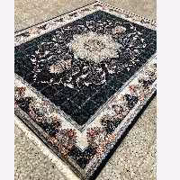 فرش700شانه ماشینی کاشان100درصدآکرلیک طرح هیواسرمه ای 9متری (باارسال رایگان)