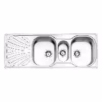 سینک ظرفشویی استیل البرز فانتزی مدل 530 توکار 