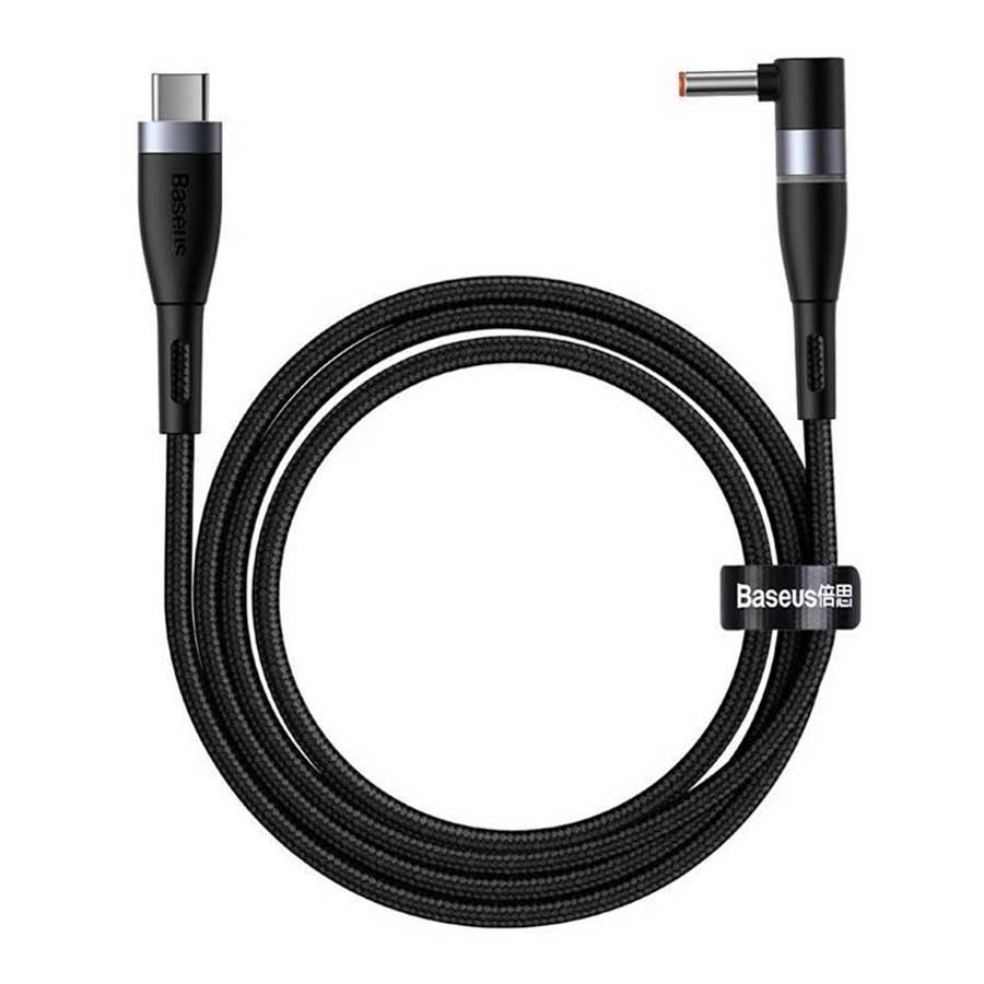 قیمت و خرید کابل تبدیل 2 متری USB-C به سوزنی DC بیسوس مدل Zinc Magnetic CATXC-T01 | یاس ارتباط