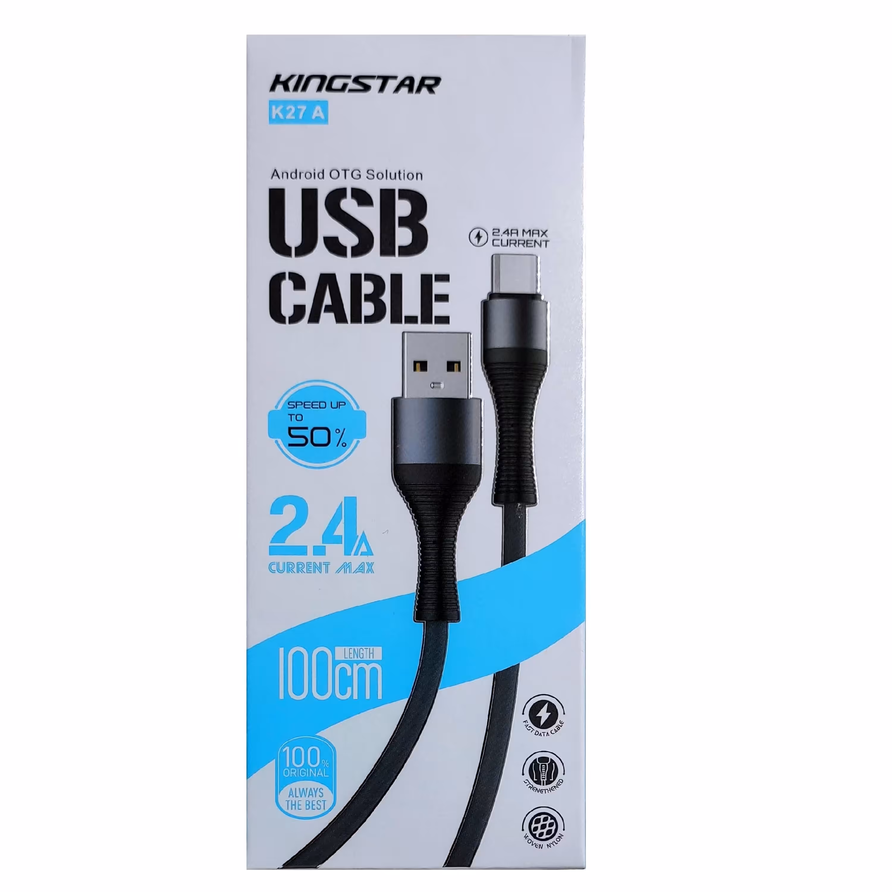 کابل شارژ KINGSTAR اصلی مدل K27A