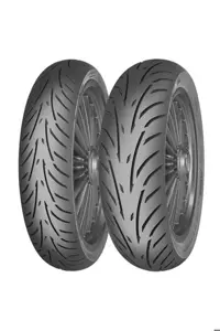 لاستیک موتورسیکلت مجموعه 120 70 14 و 150 TOURING FORCE SC جلو عقب Mitas
