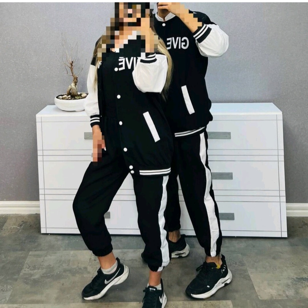ست سوییشرت وشلوار بیسبالی
